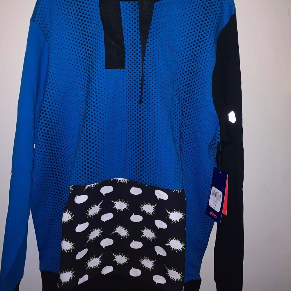 ASICS Tiger Logo Sweat Full Zip Hoodie L